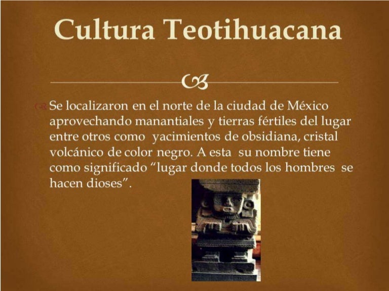 Cultura teotihuacana