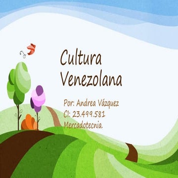 Cultura venezolana