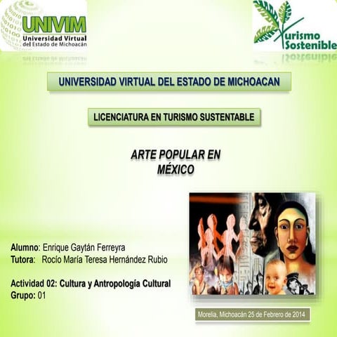 Cultura y antropología cultural: Enrique Gaytán