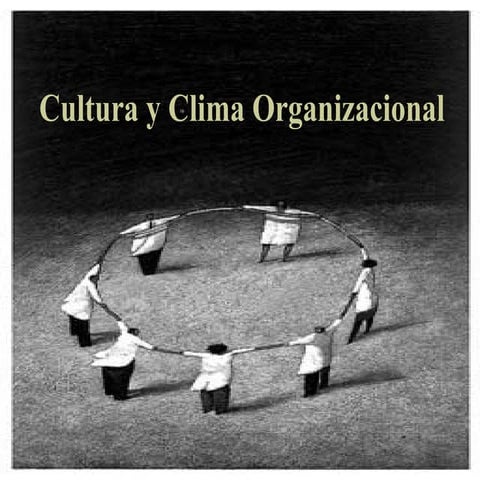 Cultura y Clima Organizacional