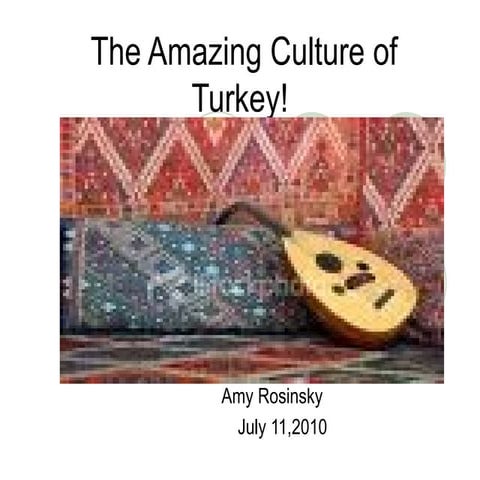 Culture of Turkey