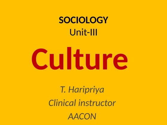 Lesson 1 human cultural variation, social differences, social | PPTX