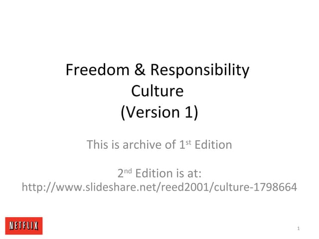 netflix culture deck