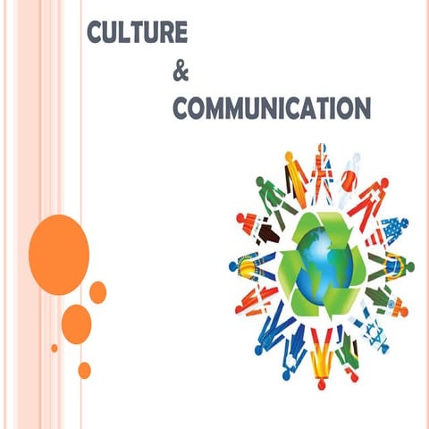 Culture and communication