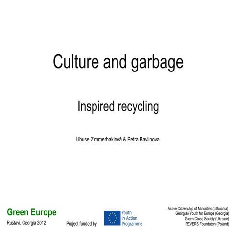 Culture and Garbage presentation | PPT