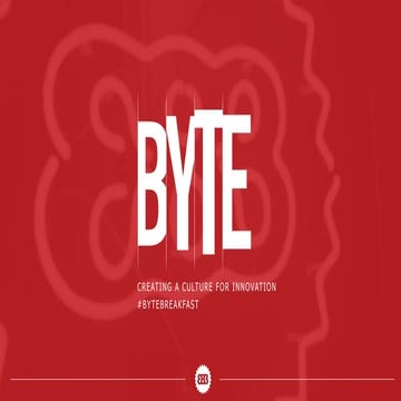 Creating a culture for innovation