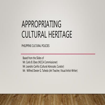 Culture appropriation