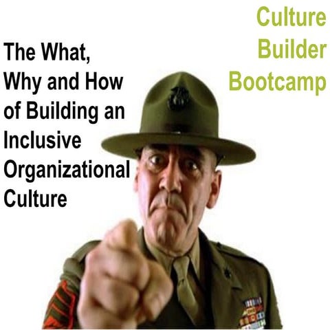 Culture Builder Bootcamp: Building an Inclusive Organizational Culture 