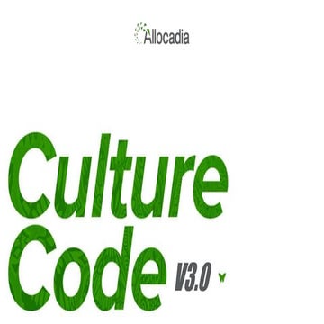 Allocadia's Culture Code