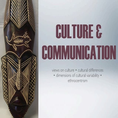 Intercultural Communication for Fundamentals