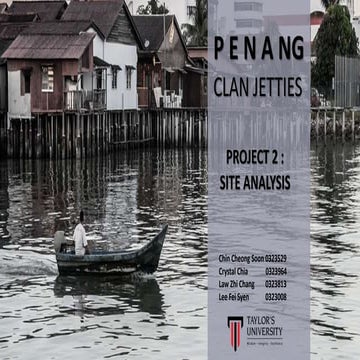 Clan Jetty Site Analysis