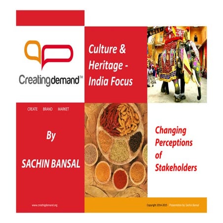 Culture & Heritage India Focus by Creatingdemand
