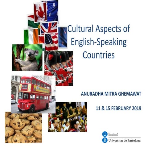 Culture & Language: Univ. BCN class presentation