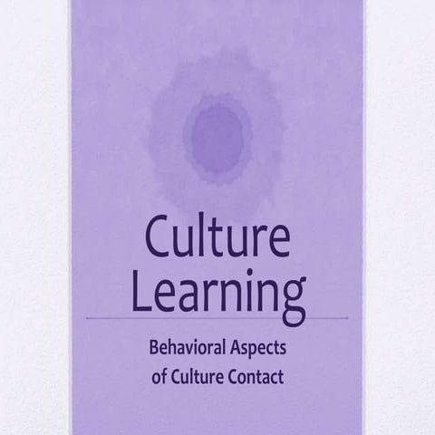 Culture Learning