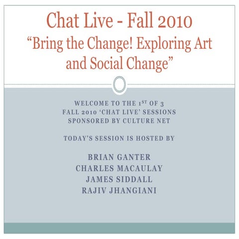 Culture net chat live