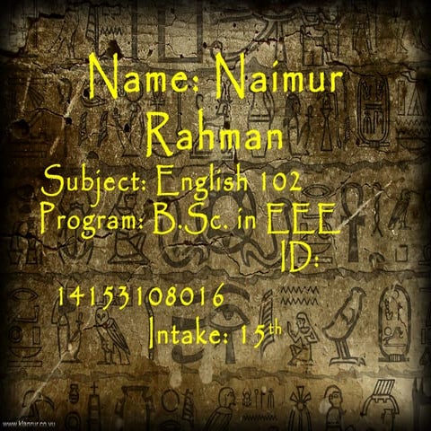 Culture of ancient egypt