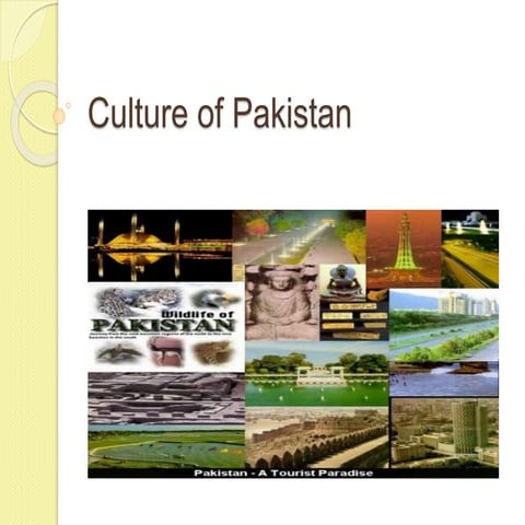 Culture of pakistan