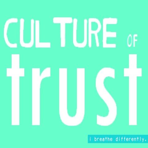 culture of trust