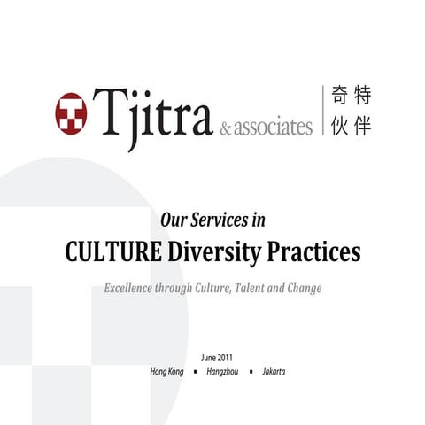 Managing Culture Diversity