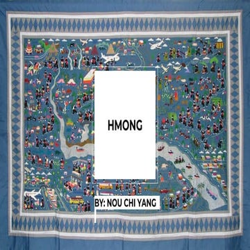 Culture project hmong | PPTX