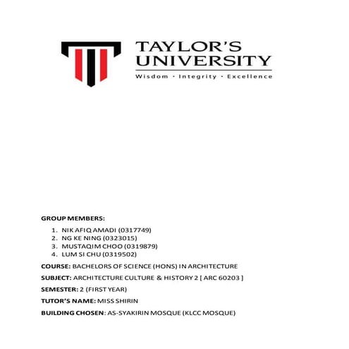 Culture report project 2 final | DOCX