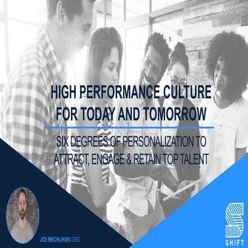 Culture Shift Personalization
