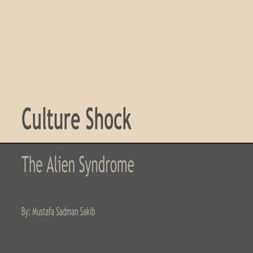 Culture shock