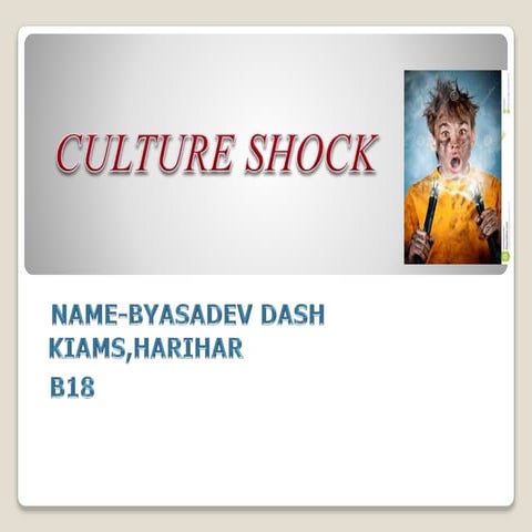 Culture shock