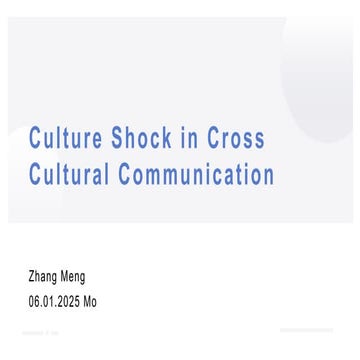 Culture shock in cross cultural communication 2561037 16.12.2024 Mo.pptx