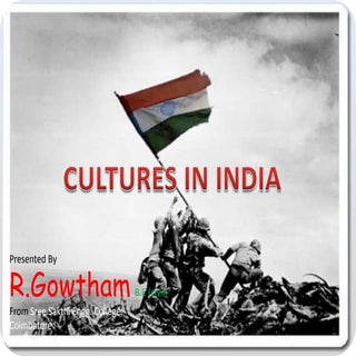 Cultures of india