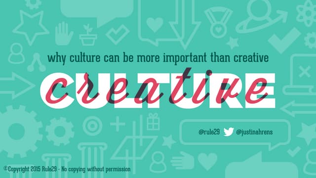 Culture vs Creative