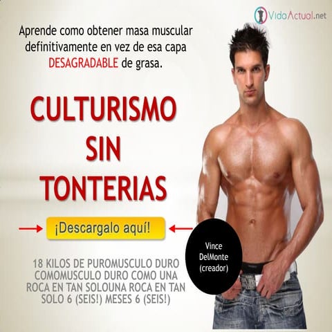 Culturismo sin tonterias -  Vince DelMonte