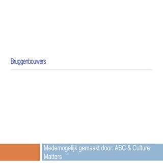 Cultuurverschillen nederland belgie