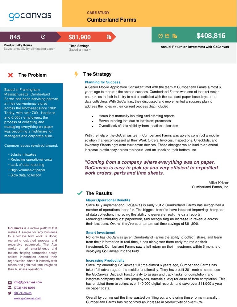 Cumberland case study picture