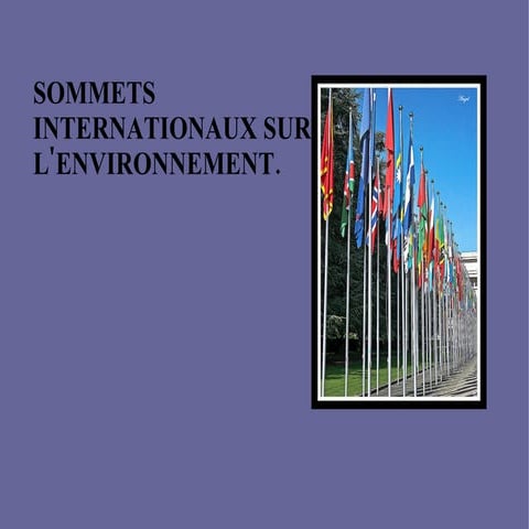 Cumbres Internacionales Presentacion  Frances