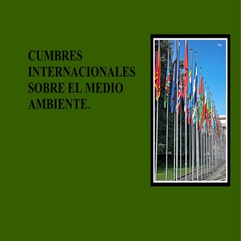 Cumbres Internacionales Presentacion En EspañOl