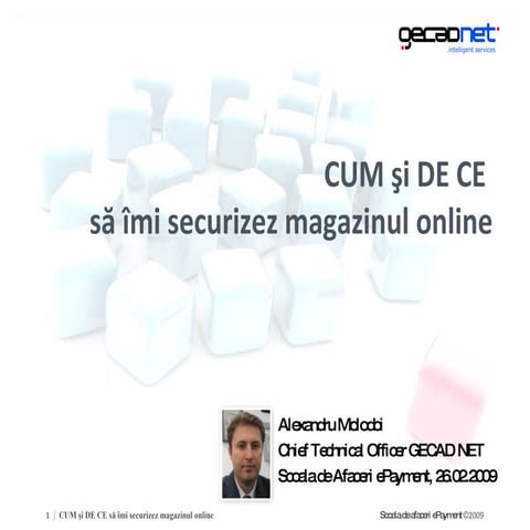 Cum imi pot securiza magazinul online