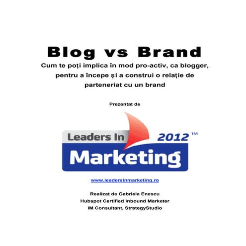 Blog vs brand - Cum incepi o relatie cu un brand