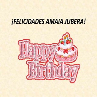 Cumple amaia j.