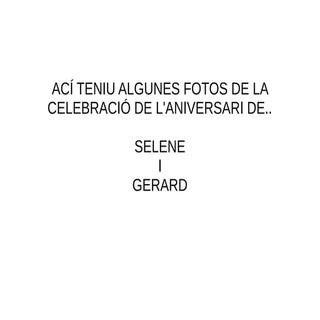 Cumplegerardselene