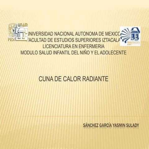 Cuna radiante