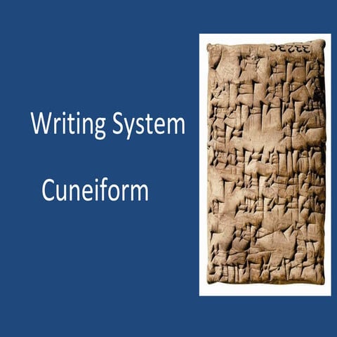 Cuneiform ppt
