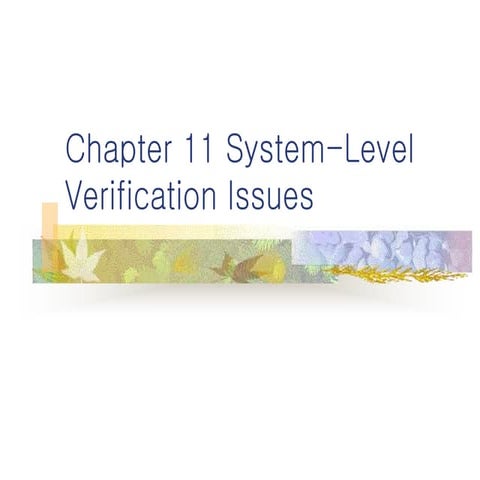 cupdf.com_chapter-11-system-level-verification-issues-the-importance-of-verif...