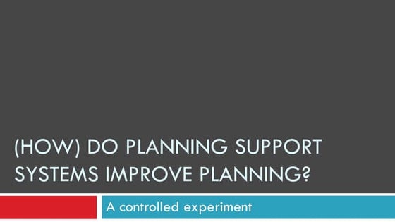 Cupum 2013 Marco te Brömmelstroet