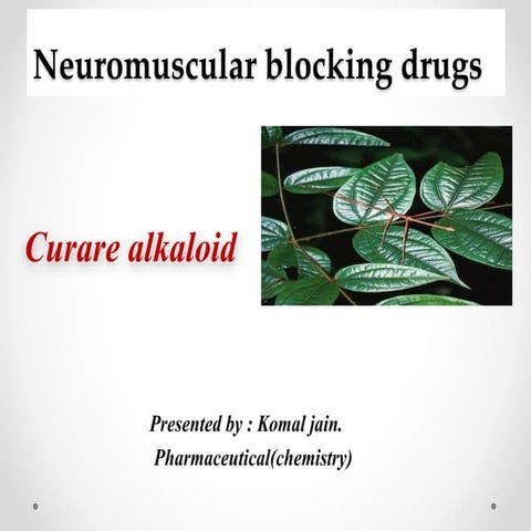curare alkaloids.pptx