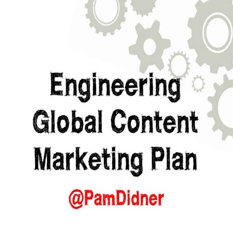Engineering A Global Content Marketing Plan