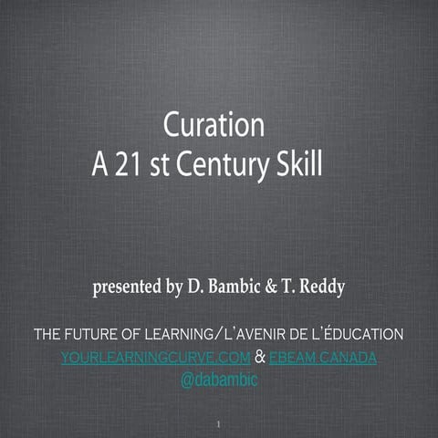 Curate the web v1 ppt