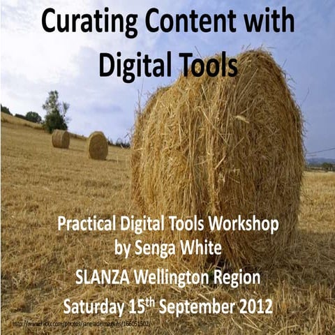 Curating Content with Digital Tools
