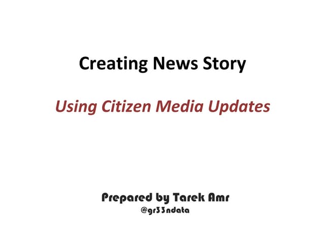 Story Curation