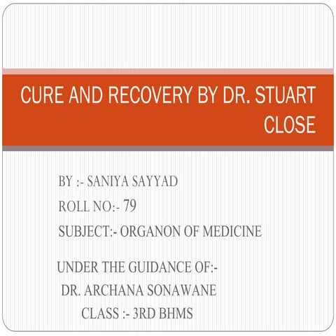 Cure And Recovery By Dr. Stuart Close .pdf